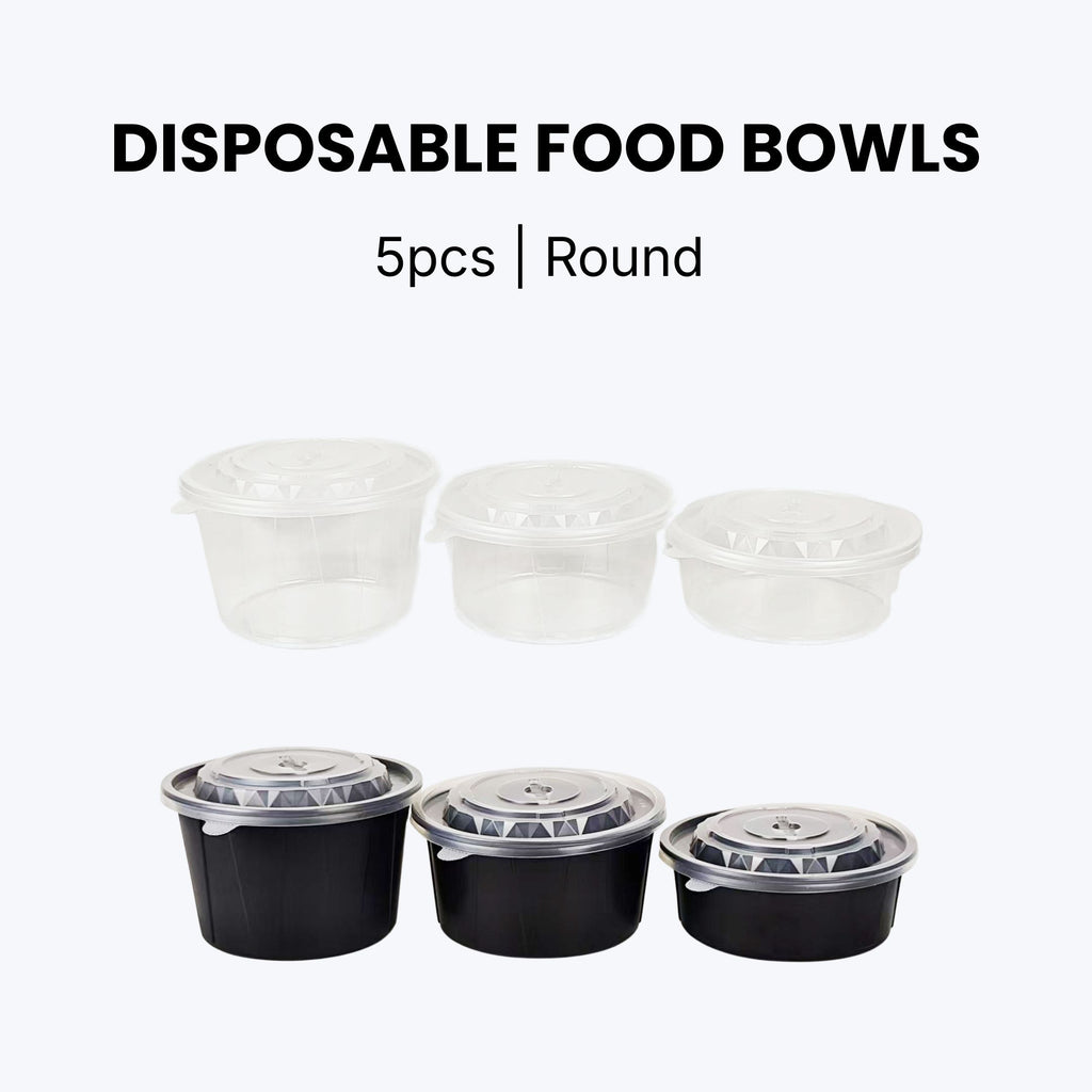 Disposable Food Bowl | Set of 5pcs