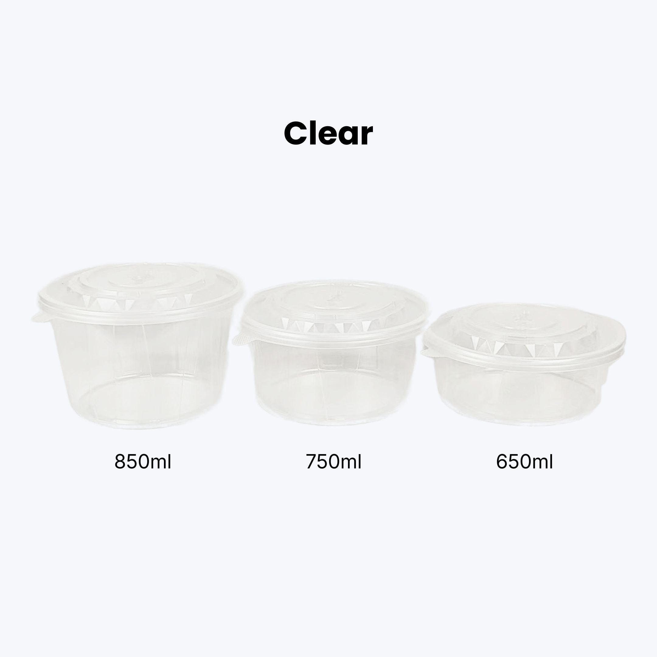 Disposable Food Bowl | Set of 5pcs