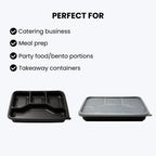Four Compartment Disposable Food Container