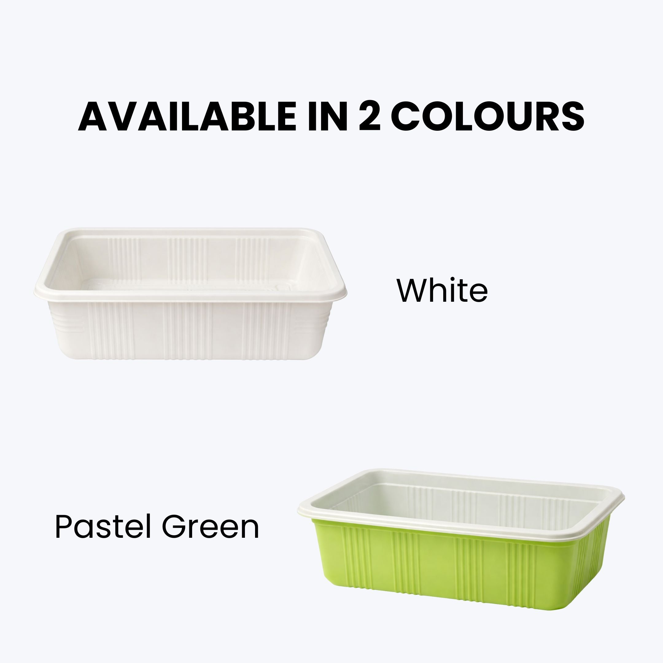 Disposable Fruits/Vegetables Container | Set of 50pcs