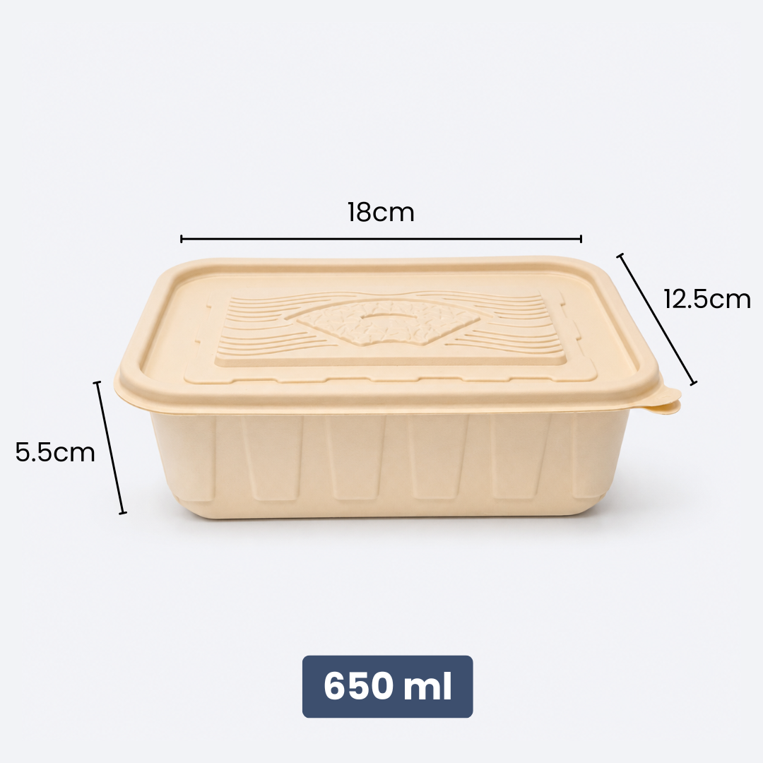 Corn Starch Disposable Food Container