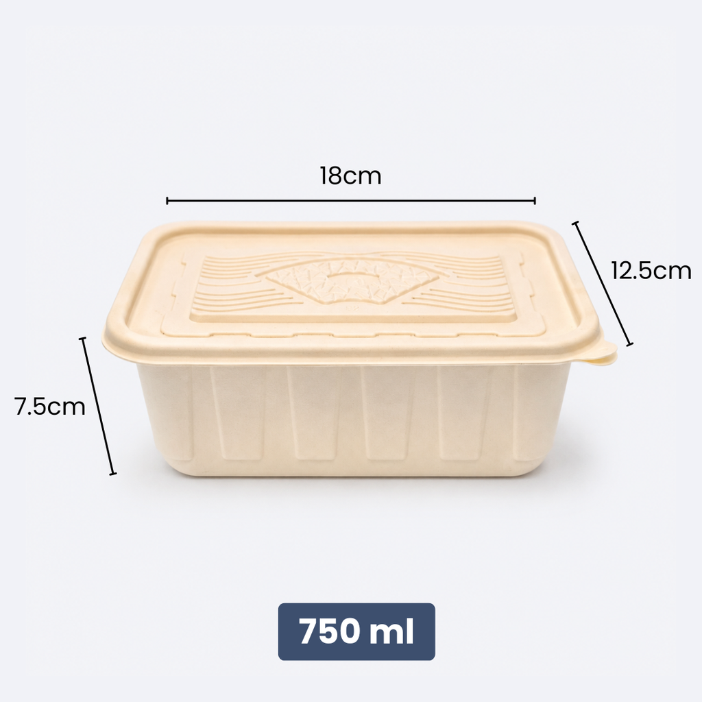 Corn Starch Disposable Food Container