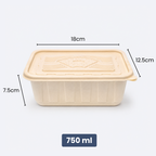 Corn Starch Disposable Food Container