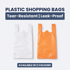 Plastic Shopping Bags | 25pcs