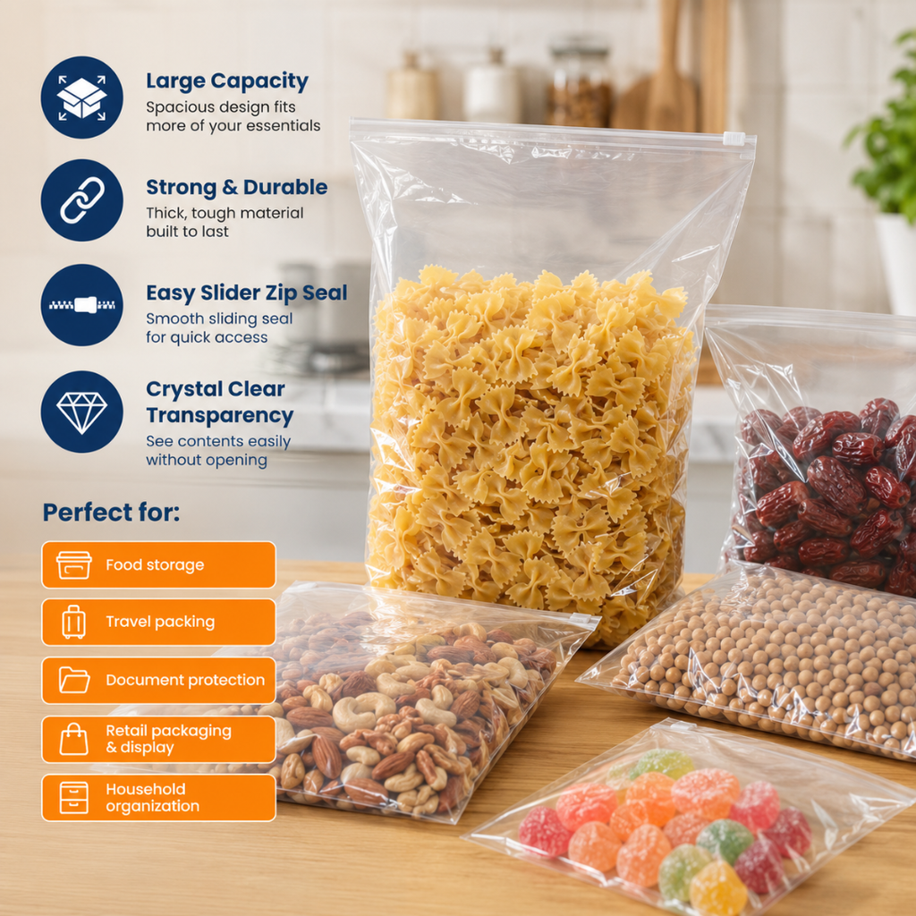Ziplock Bags | 100pcs