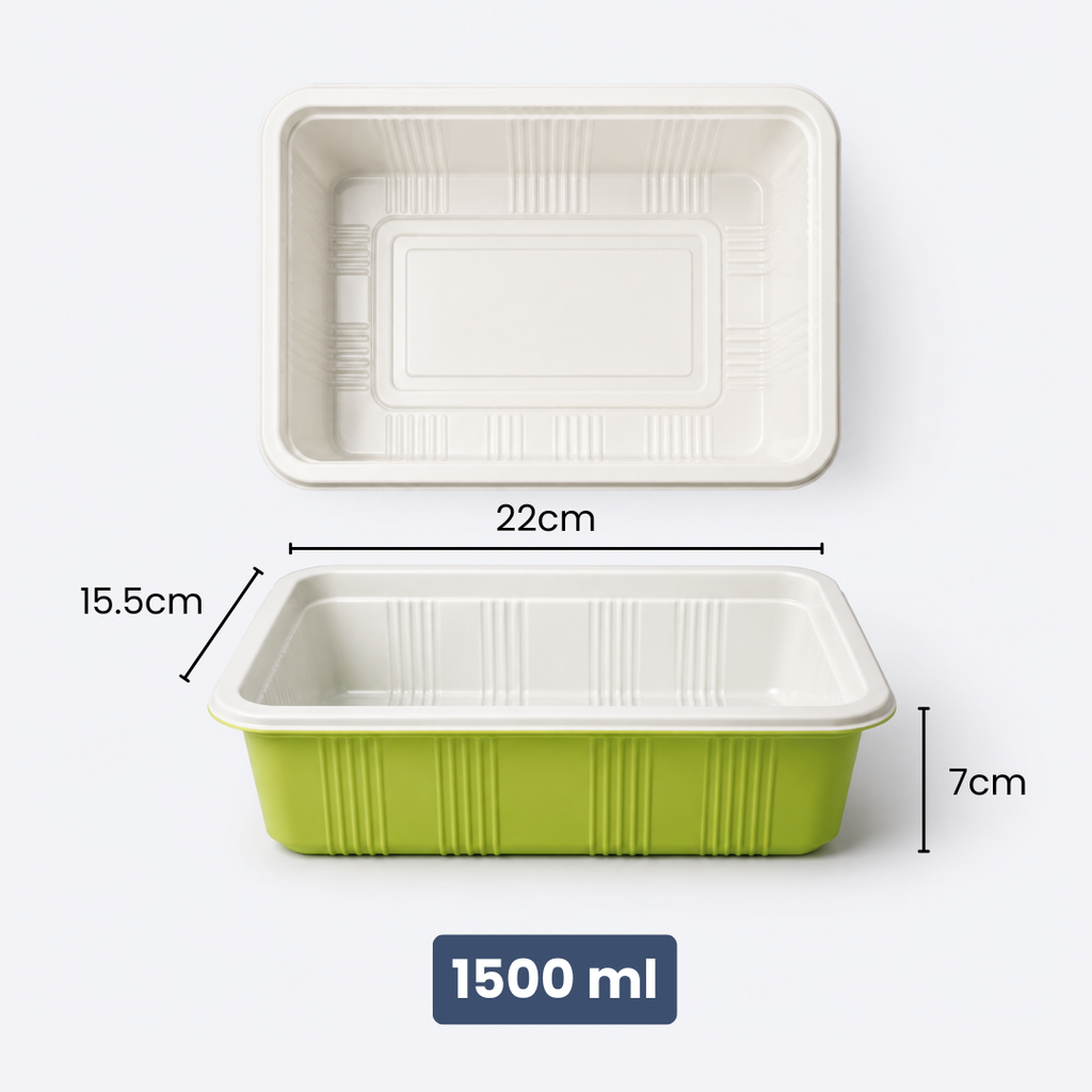 Disposable Fruits/Vegetables Container | Set of 50pcs