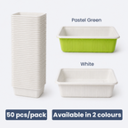 Disposable Fruits/Vegetables Container | Set of 50pcs