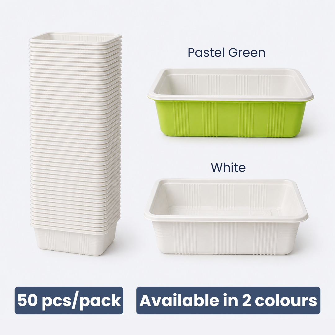 Disposable Fruits/Vegetables Container | Set of 50pcs