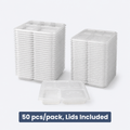 5 Compartment Disposable Food Container