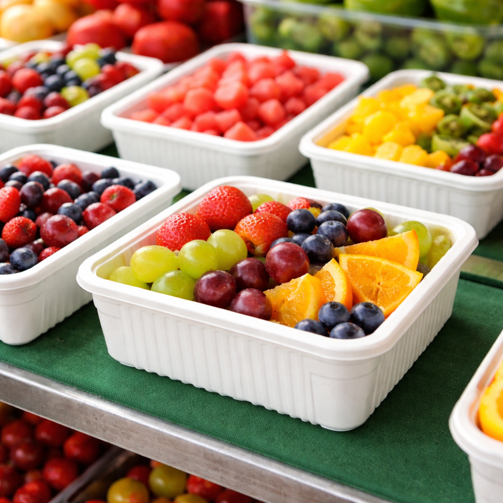 Disposable Fruits/Vegetables Container | Set of 50pcs