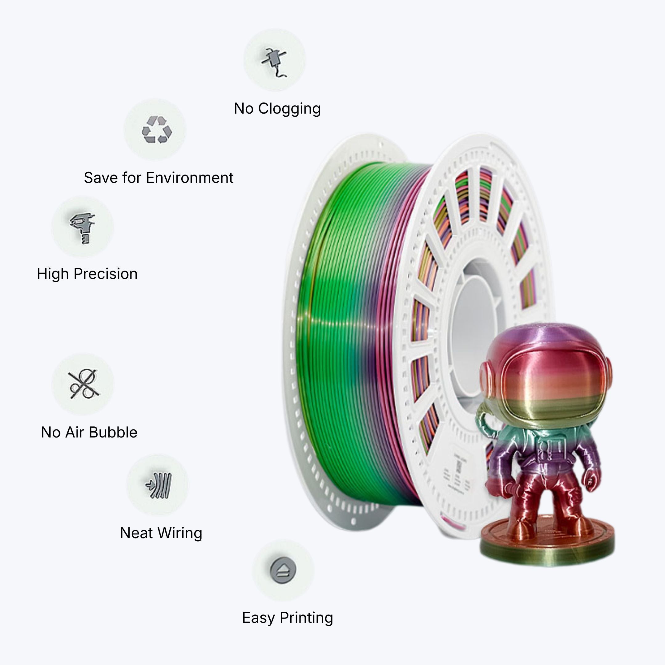 PLA Silk Rainbow