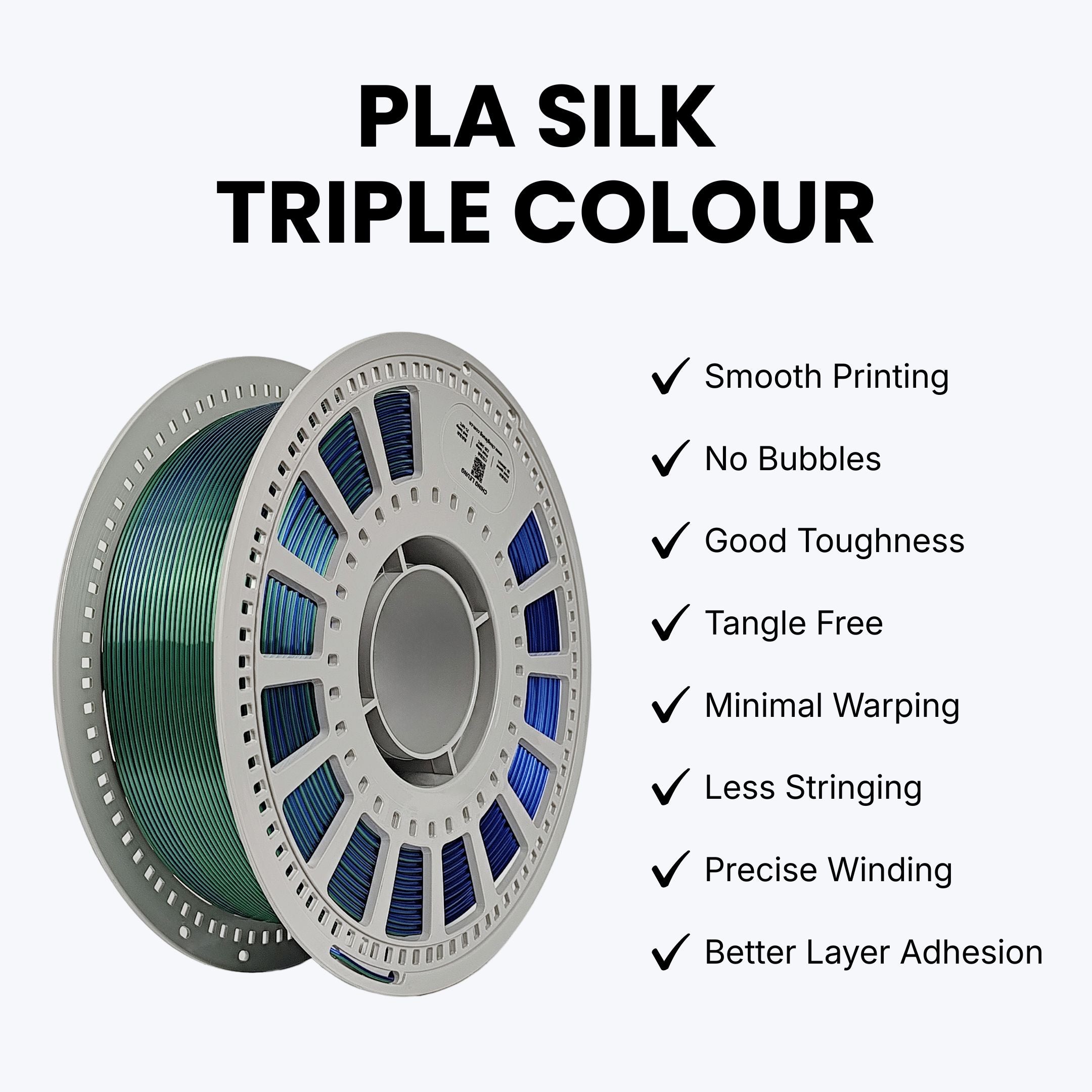 PLA Silk Triple Colour