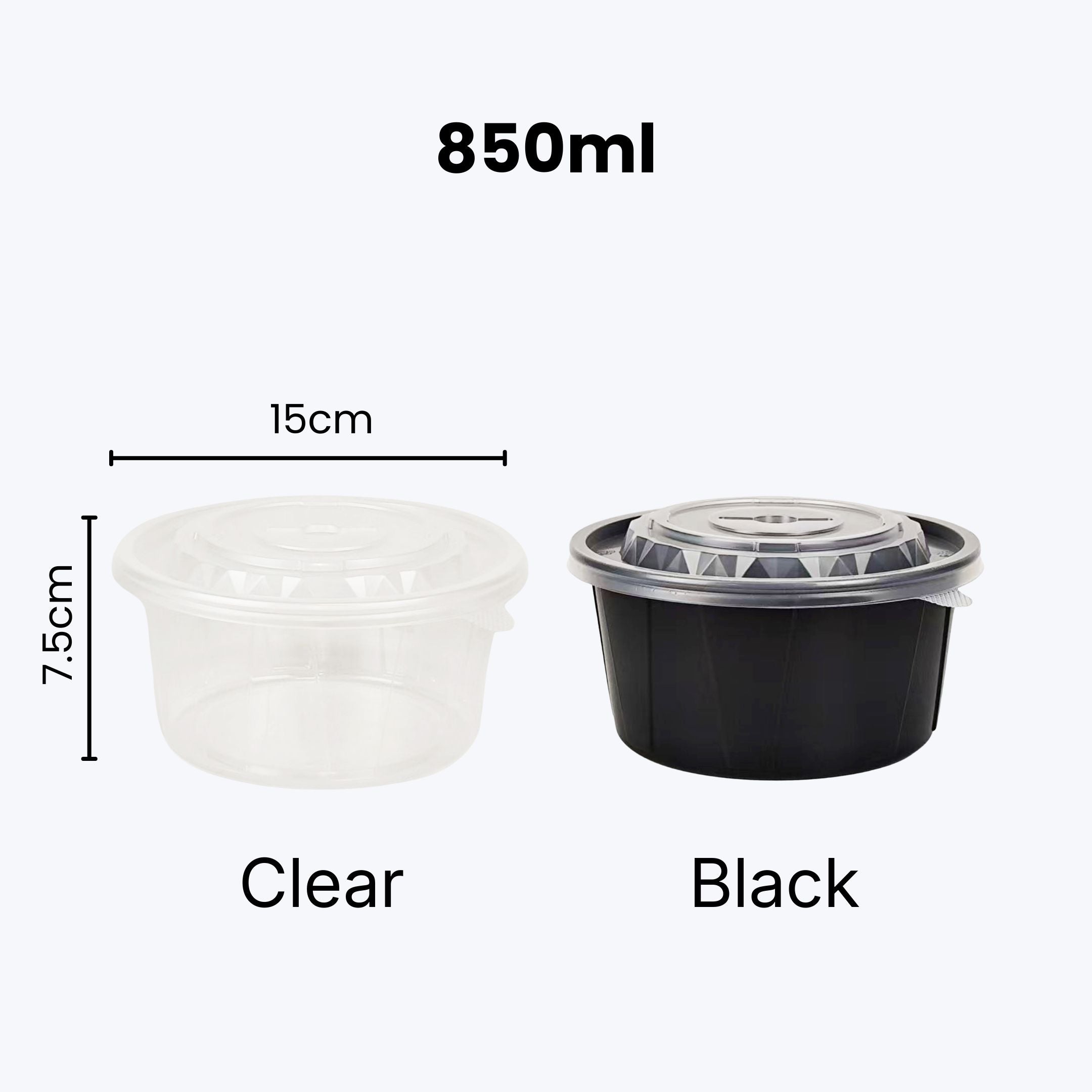 Disposable Food Bowl | Set of 5pcs
