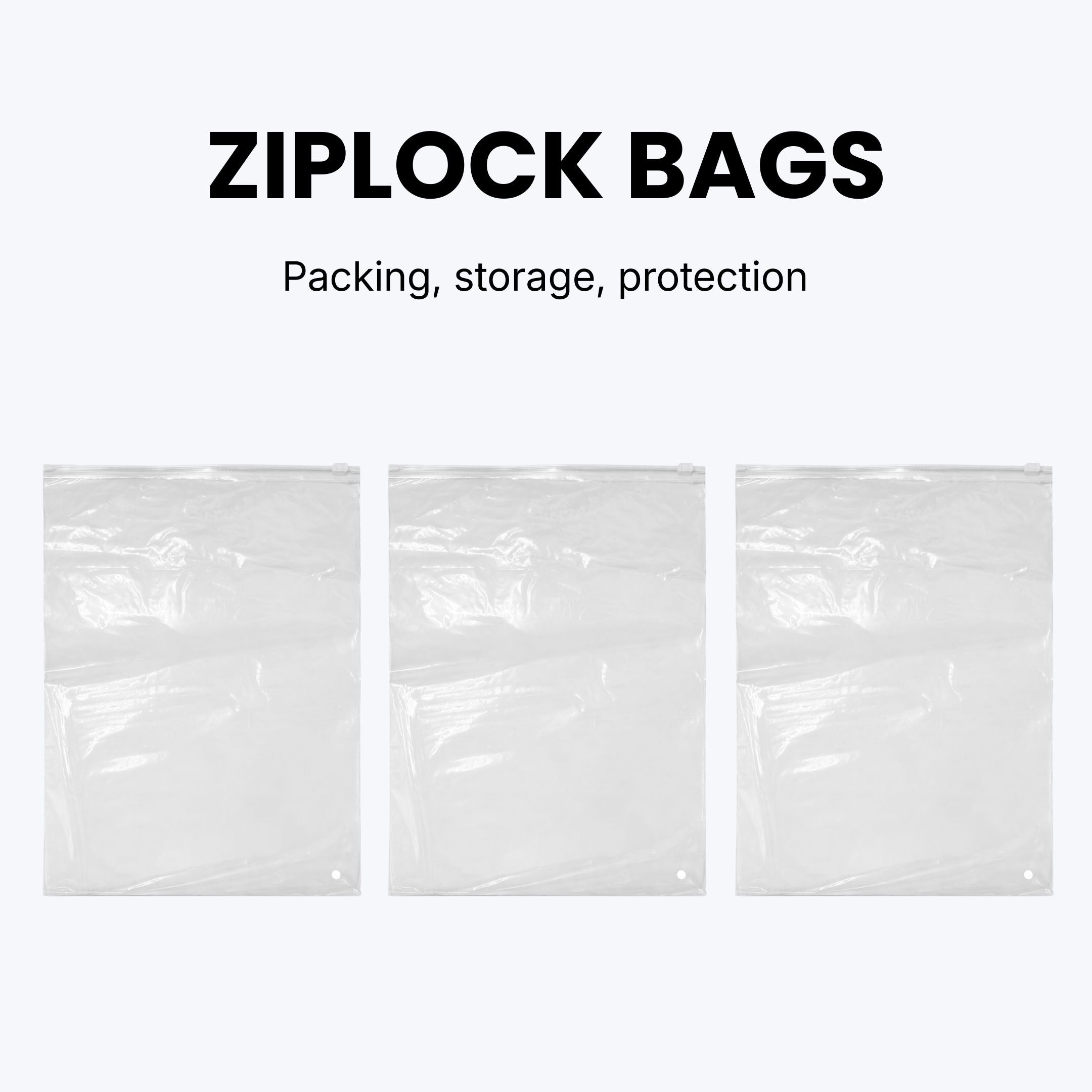 Ziplock Bags | 100pcs